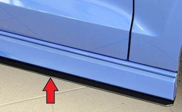 Rieger  Seitenschwelleransatz für S-Line-Schweller / S3-Schweller
