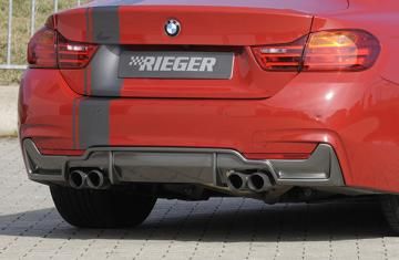 Rieger Rieger / Capristo Sportauspuff, BMW 435i, F32/F33  (3C), 4-Rohr-Optik
