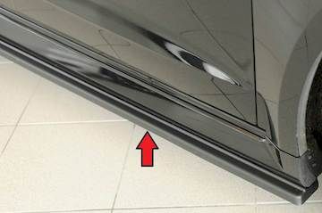 Rieger  Seitenschwelleransatz für orig. RS3 (8V) Sportback-Schweller
