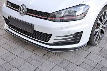 Rieger Carbon Spoilerschwert für VW Golf 7 GTI / GTD nur für orig. Frontschürze