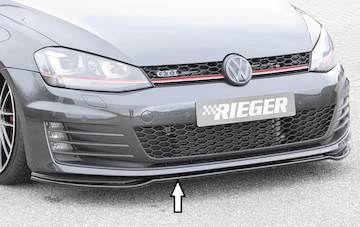 Rieger  Spoilerschwert nur für GTI / GTD für orig. Frontschürze