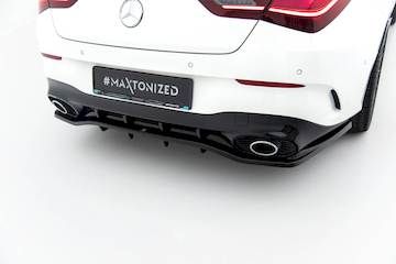 Hinten-Splitter-mit-einem-vertikalem-balken-Mercedes-AMG-CLA-35----45--Coupe---Shooting-Brake-C118-Facelift---X118-Facelift_ME-CLA-118-45AMG-RD1G-RD2G