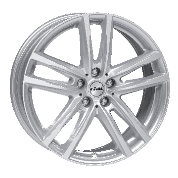 RIAL, X10X, 18x8.5, 5x120, ET 50, polar-silver