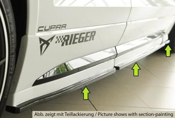 Rieger Rieger Seitenschwelleransatz (3-tlg.)  (Türansatz), nur FR / Cupra