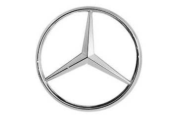 Rieger original Mercedes Stern SLK R171 für Spoilerstoßstange 00070010/11/12/13/14