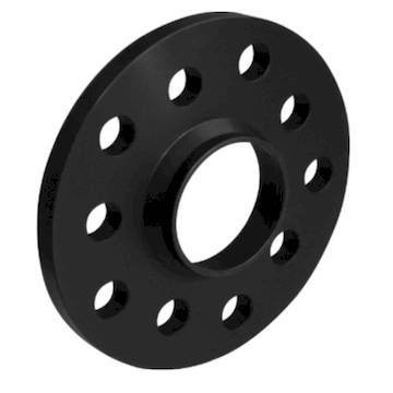 SCC Distanzscheiben schwarz eloxiert, 20 mm pro Achse, 5x130, Nabe 71.6 mm