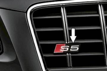 Rieger Audi S5-Logo für S5-Kühlergrill (B8)