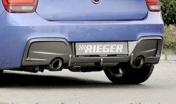 Rieger  Heckeinsatz nur für M-Paket-Heckschürze, nur 135i