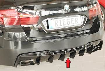 Rieger  Heckeinsatz (für Fzg. mit AHK) nur für M-Sport-Paket-Heckschürze