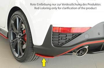Rieger  Heckschürzenansatz seitlich links für orig. N-Heckeinsatz (Schrägheck)