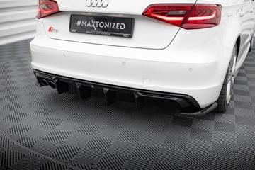 Heckansatz-Audi-A3-S-Line-Sportback-8V-Version-mit-Doppelauspuffendrohr-auf-einer-Seite_AU-S3-8V-SB-RS1GOO_