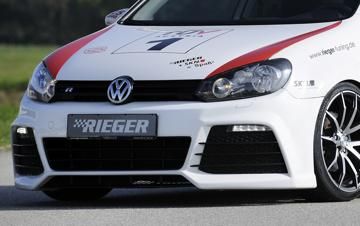 Rieger Rieger Spoilerstoßstange   inkl Lufteinlassblenden li/re ABS/schwarz glänzend