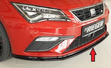 Rieger Rieger Spoilerschwert schwarz glänzend für orig. FR-/ Cupra-Frontschürze