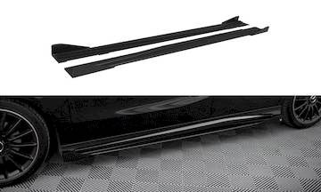 Street-Pro-Seitenschweller-Diffusor---Flaps-Mercedes-Benz-A-AMG-Line-W176-Facelift_MEA176FAMGLINECNC-SD1BRB-SF1G