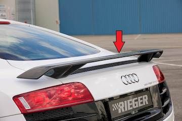 Rieger  Heckflügel für V8 und V10 (Gutachten bis max. 316 km/h V-max)