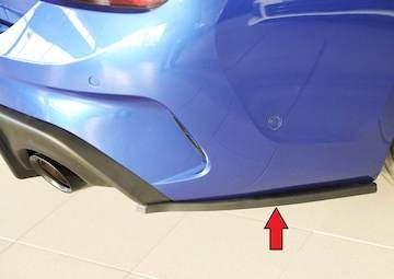 Rieger  Heckschürzenansatz seitlich rechts für RIEGER Heckeinsatz (nicht M340i / M340d)
