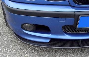 Rieger Spoilerschwert für orig. M-Paket Frontschürze bei BMW E46 nur für M2-Sportpaket
