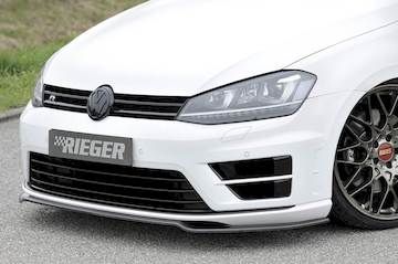 Rieger Carbon Spoilerschwert für VW Golf 7 R nur für orig. Frontschürze