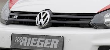 Rieger Kühlergrill VW Golf 6 R  incl. R-Emblem