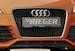 Rieger Kühlergrill Audi TT-RS (8J), schwarz/aluminium (WJF) incl. TT-RS-Logo, ohne Kennzeichenauflage