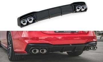 Heckansatz---Endschalldampfer-Sportauspuff-Attrappe-Audi-A7-S-Line-C8---S7-C8_AU-A7-C8-SLINE-RS1G-BLACK