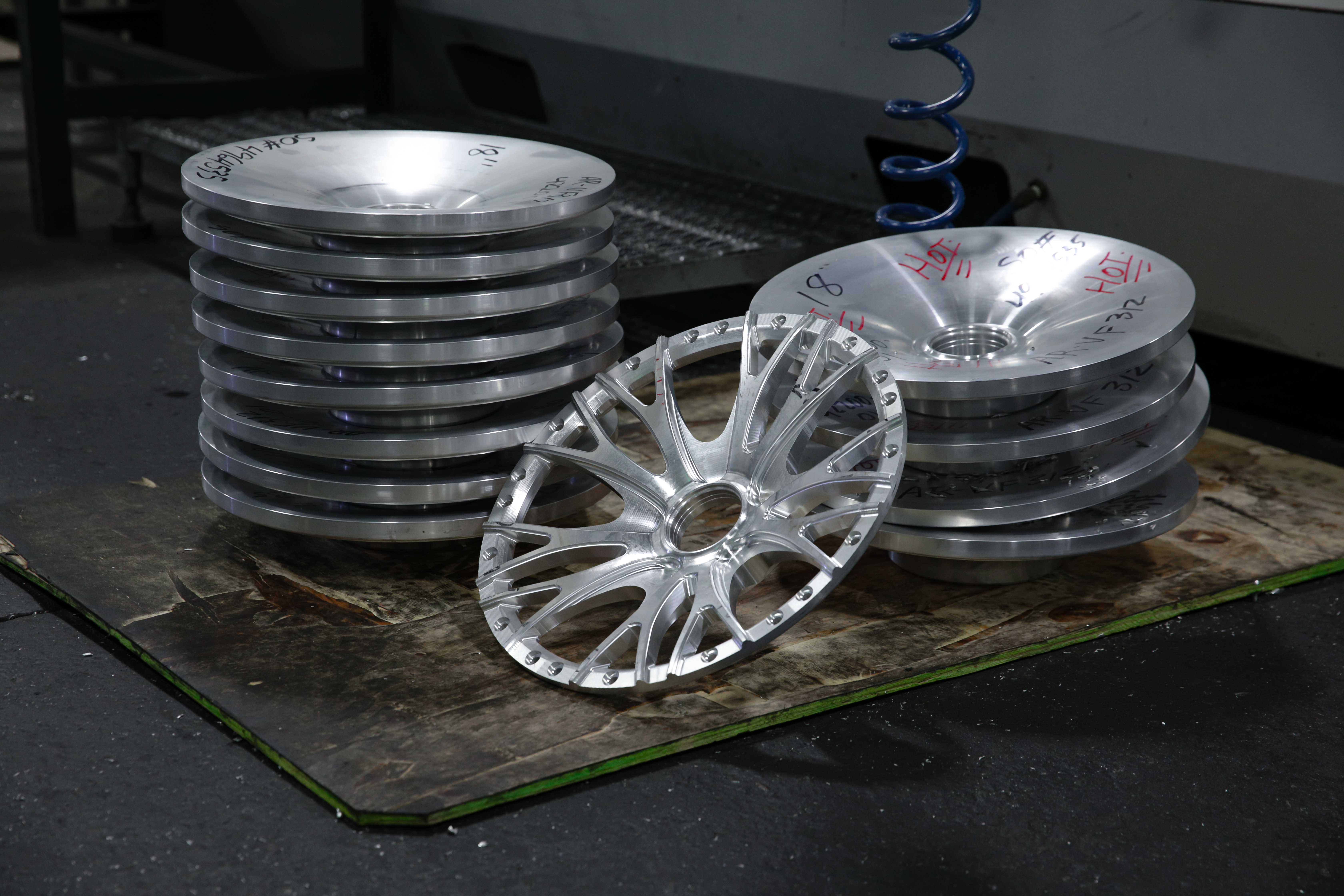 Aluminiumrohlinge als Ausgangsmaterial